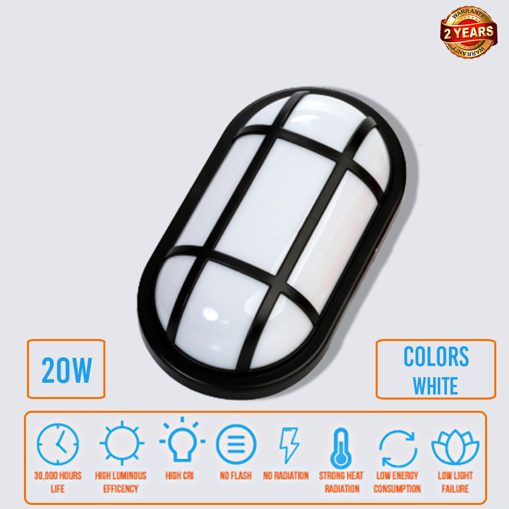 20W LED OUTDOOR BULKHEAD WATERPROOF 07