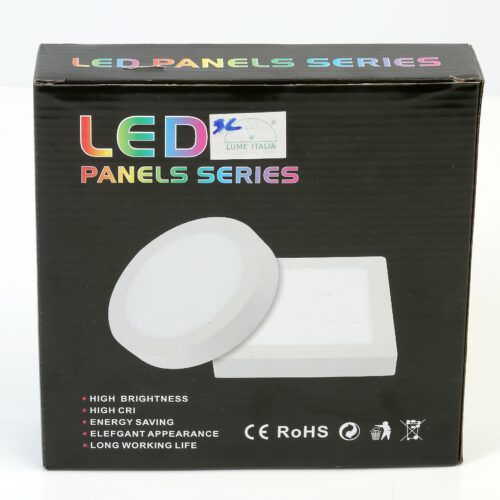 12W LED GLASS PANEL 3 COLOR CHANGE