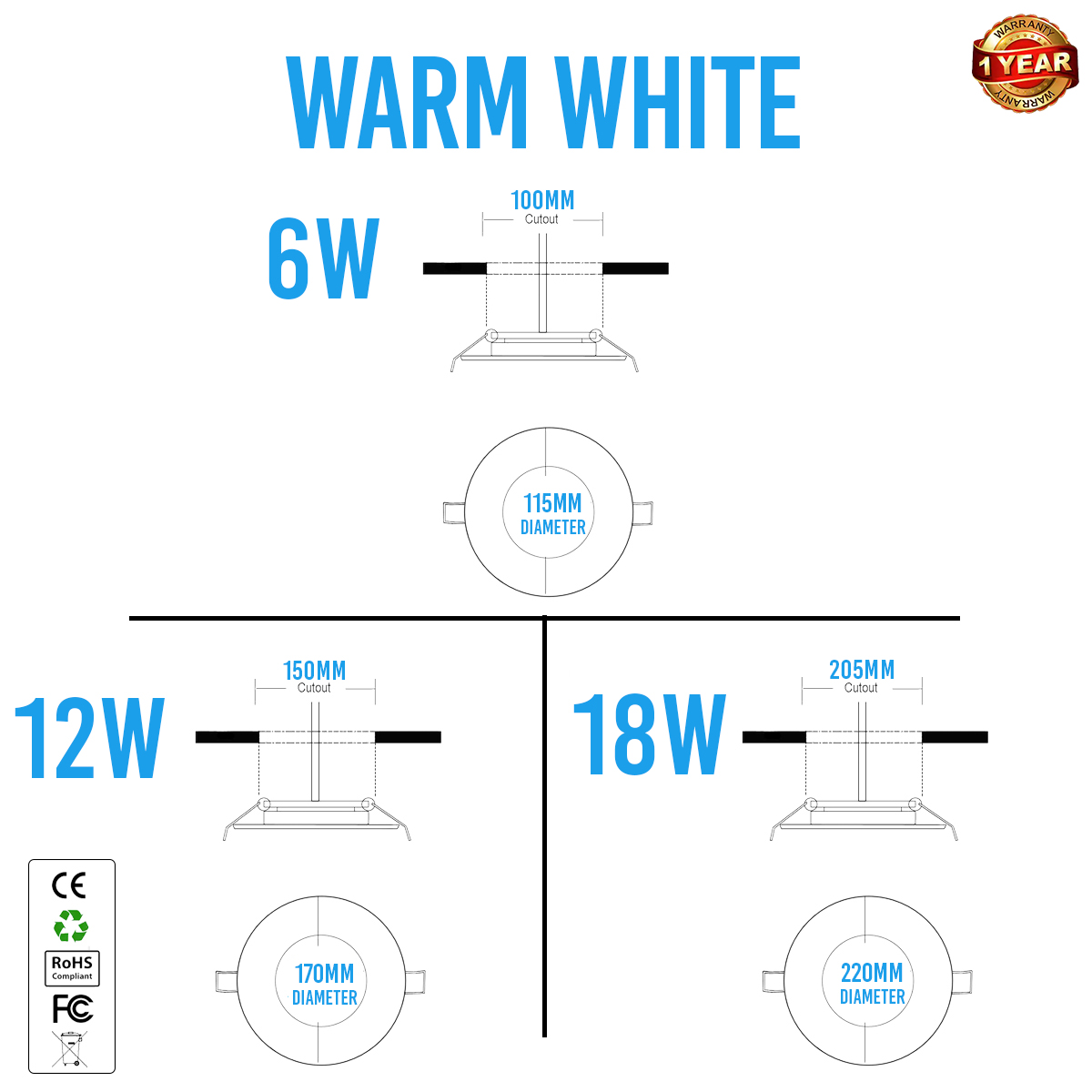 LED Panel Recessed Lights: Illuminate Your Space with Power and Elegance